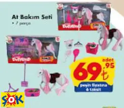 GOKİDY OYUNCAK AT BAKIM SETİ